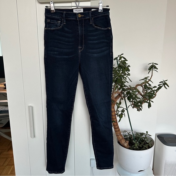 Frame Denim Ali High Rise Cigarette Jean in Cabana, EUC - Picture 1 of 8